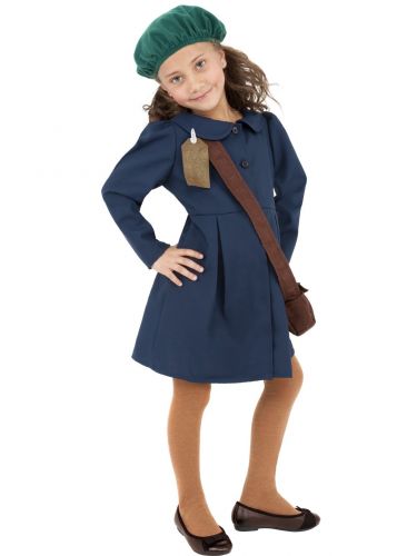 World War II Evacuee Girl Costume