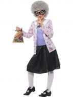 David Walliams Deluxe Gangster Granny Costume