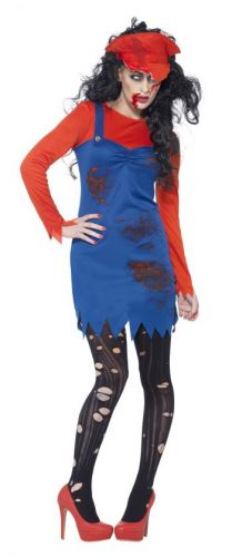 Zombie Plumber Female Costume 