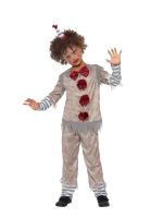 Vintage Clown Boy Costume