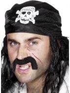Pirate Bandana, with Skull & Crossbones