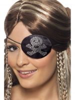 Pirates Eyepatch with Diamante Motif