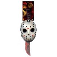 Jason Mask & Machete Set - Friday The 13th 