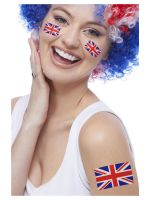 Union Jack Body Tattoo