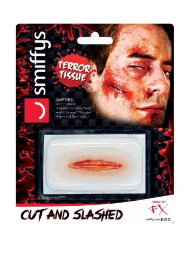 Horror Wound Transfer, Cut & Slashed Wound