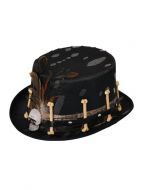 Top Hat Black Voodoo Style 
