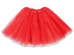 Classic 3-layered red tutu