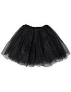 Classic 3-layered black tutu