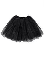 Classic 3-layered black tutu