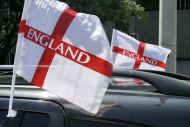 England Car Flags