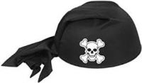 Childs Black Pirate Bandana 