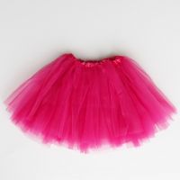 Classic 3-layered hot pink tutu