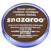 Snazaroo dark brown face paint