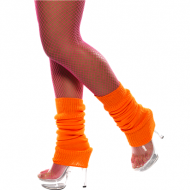 Leg Warmers Neon Orange