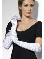 Temptress Gloves White - One Size Womens White