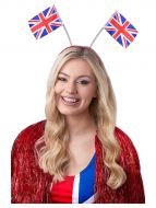 Union Jack Flag Bopper Headband