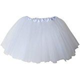  Classic 3-layered white tutu