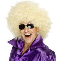 Mega Huge Afro Wig - Blonde