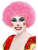 Crazy Clown Pink Wig