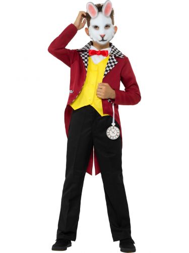 Mr White Rabbit Costume with Jacket