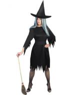 Spooky Witch Costume, Black