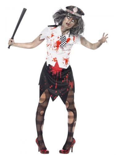 Zombie Policewoman Costume