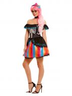 Day of the Dead Senorita Ombre Costume