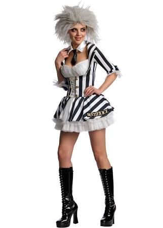 Beetlejuice Sexy Women's Costume