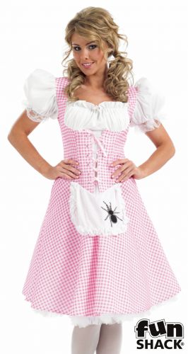 Ladies Fairytale Nursery Rhyme Miss Muffet Costume