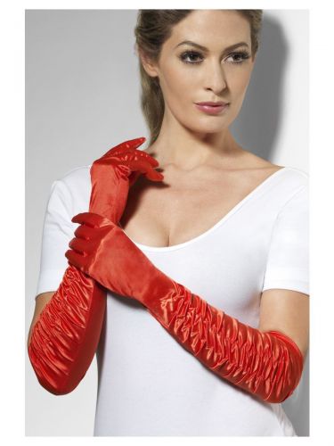 Temptress Gloves, Red