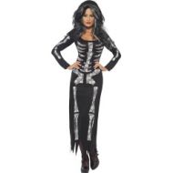 Skeleton Costume Black