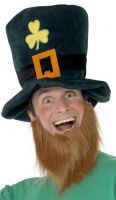 IRISH LEPRECHAUN HAT & BEARD