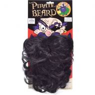 Pirate Beard Wavy Black Beards One Size