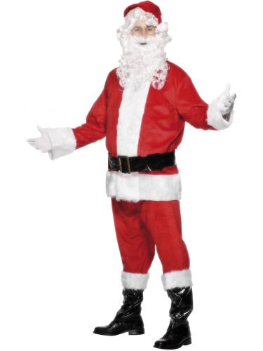 Deluxe Santa Costume & Beard