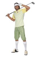 Gone Golfing Costume, Green, Yellow and White