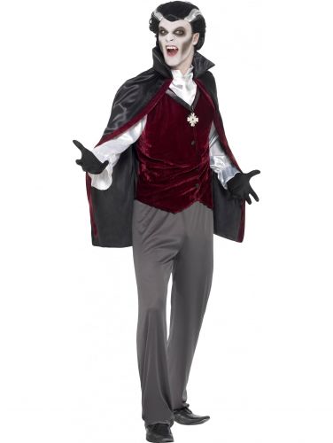 Mens Halloween Dracula Vampire Costume