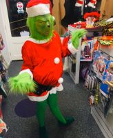 The Grinch Men's Fancy Dress Costume