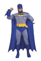 Deluxe Muscle Chest Adult Batman Costume