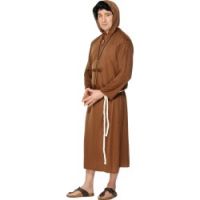 Monk Costume, Adult, Brown