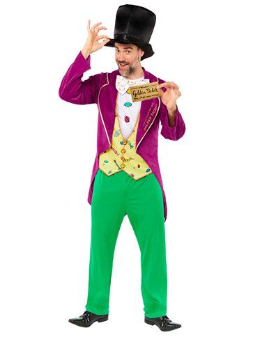 Roald Dahl Willy Wonka - Adult Costume