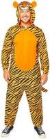 Tiger Onesie - Adult Costume