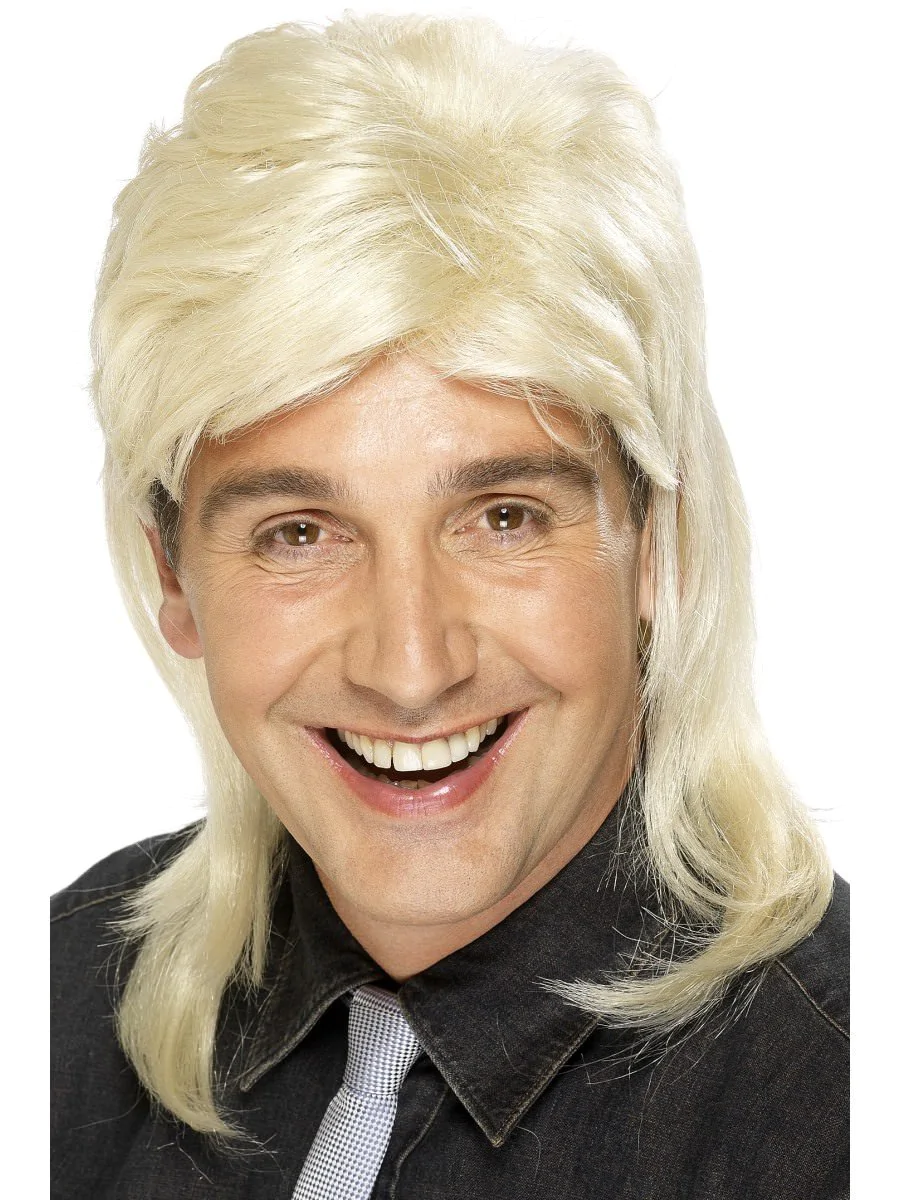 Mullet Wig, Blonde