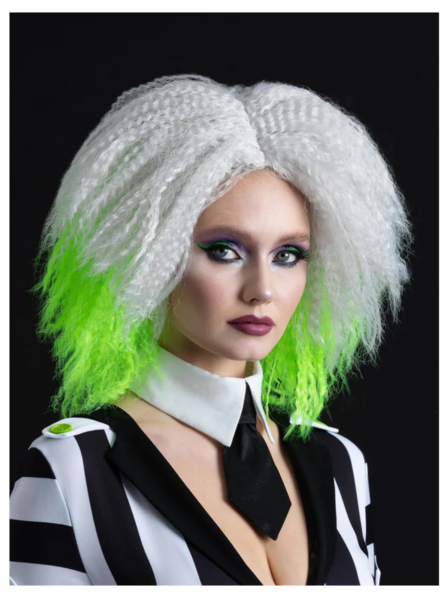 Beetlejuice Womens Wig Fancy Dress Heywood Manchester Bury