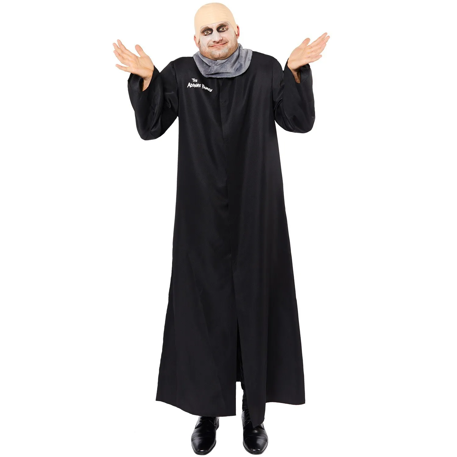 Amscan Uncle Fester Addams Family Halloween Gents Fancy Dress Costume 