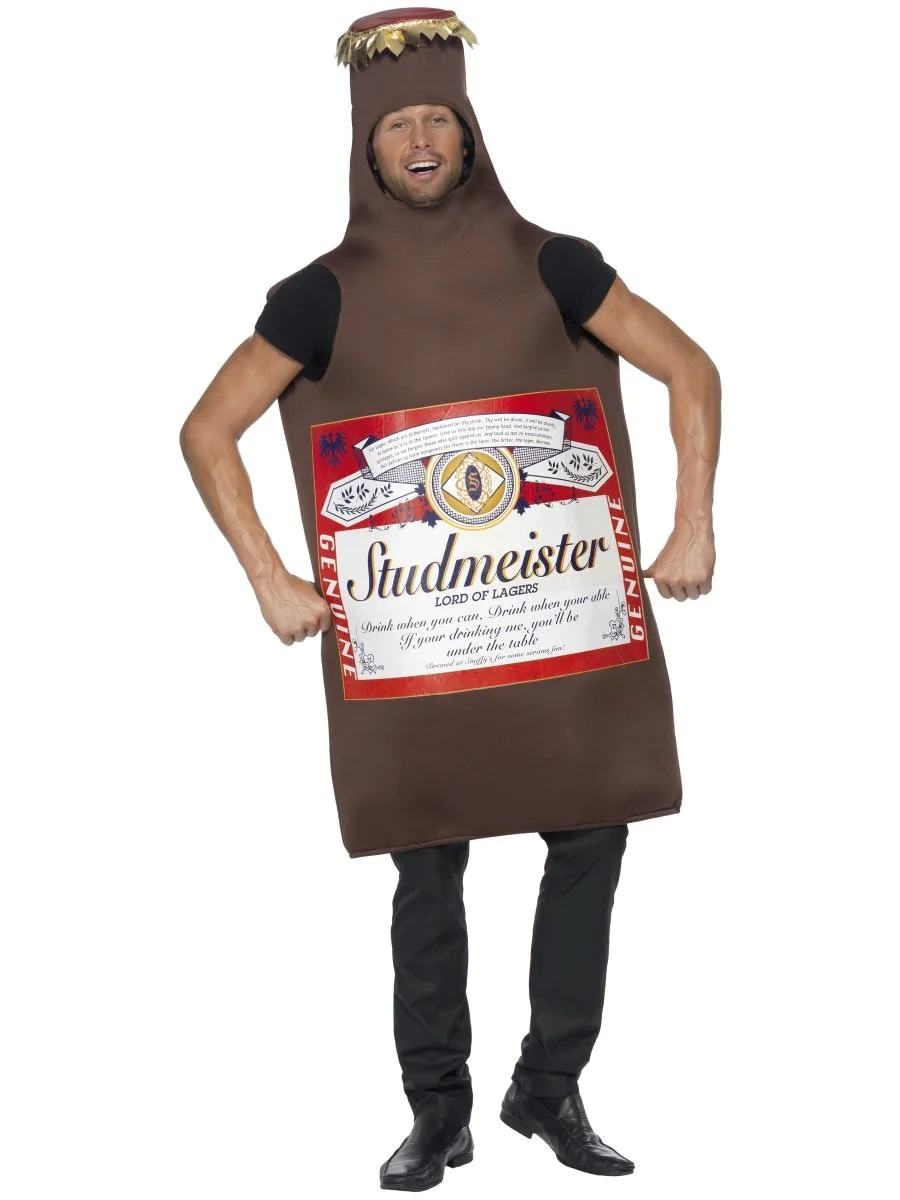 Studmeister Beer Bottle Costume